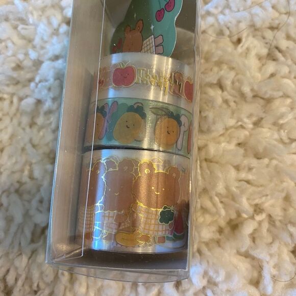 Moshi Moshi Cute Animal Design Washi Tape. Multicolor. OS. Kidcore. Fun. Gifts. - Picture 5 of 5